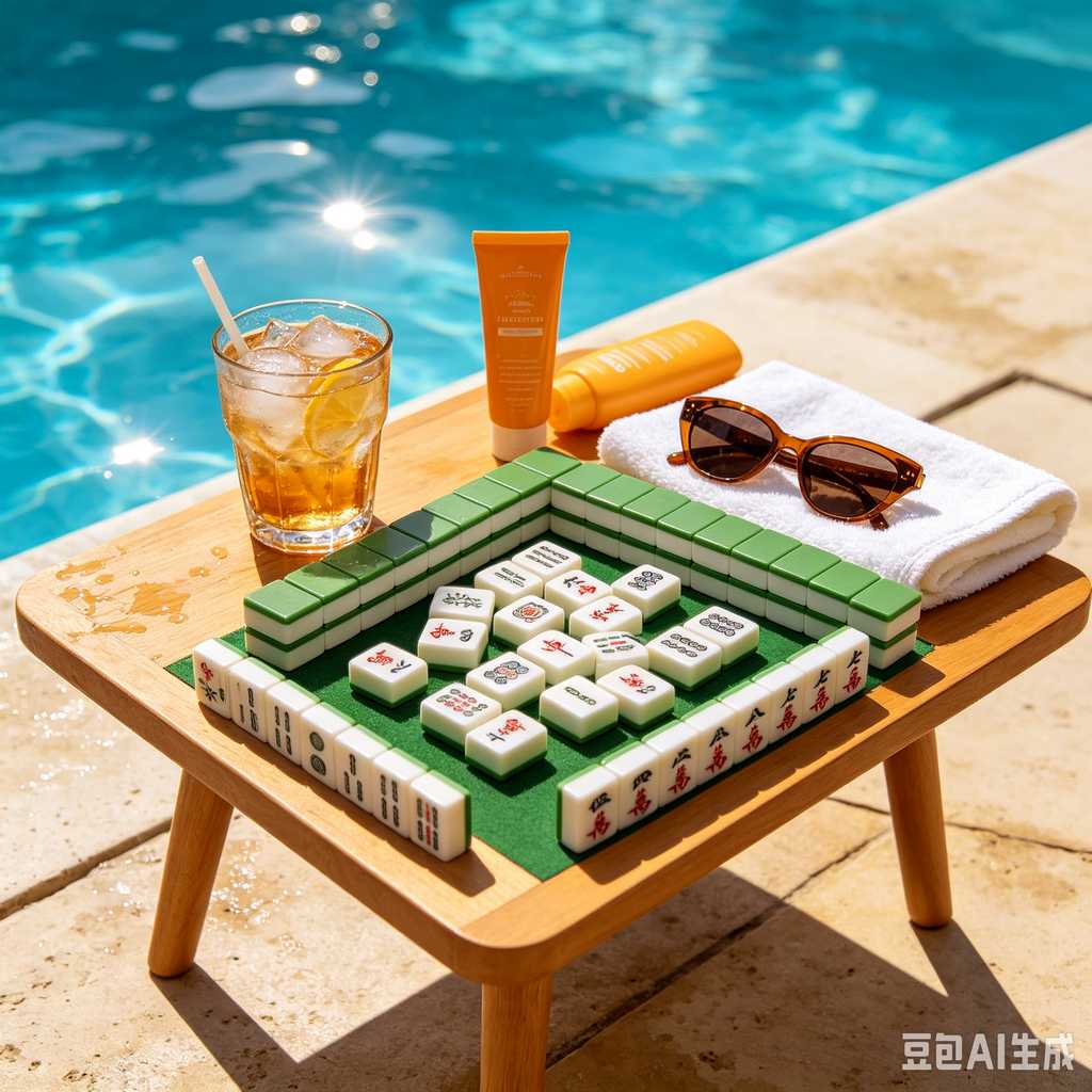 polished mahjong tiles