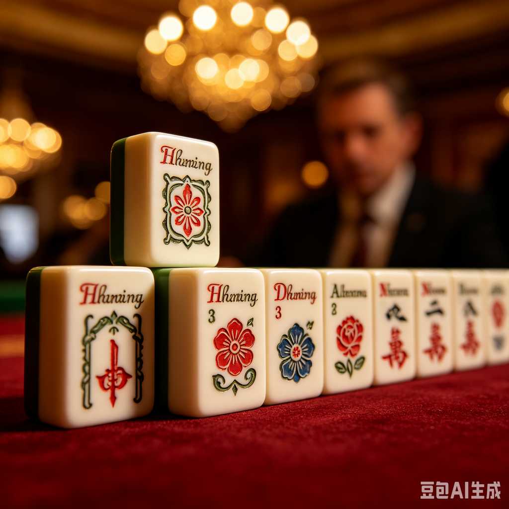 ornamental mahjong tiles