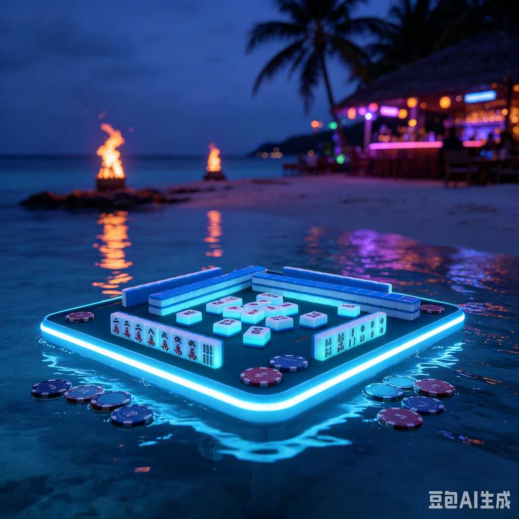 unique text mahjong tiles design